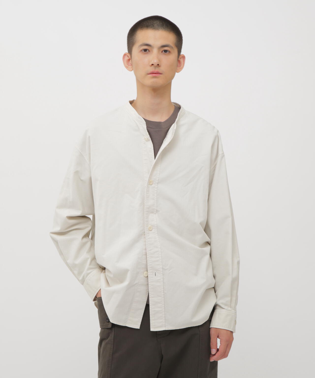 SOFT HOPSACK SHIRT | MARGARET HOWELL（マーガレット・ハウエル