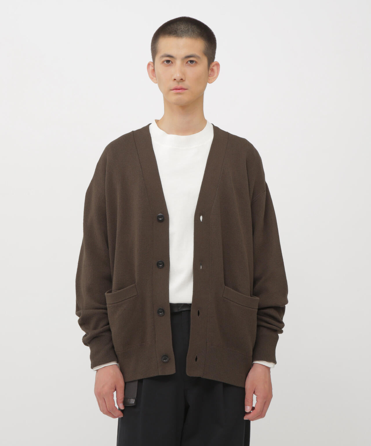 DRY WORN COTTON RIB KNITWEAR | MARGARET HOWELL（マーガレット