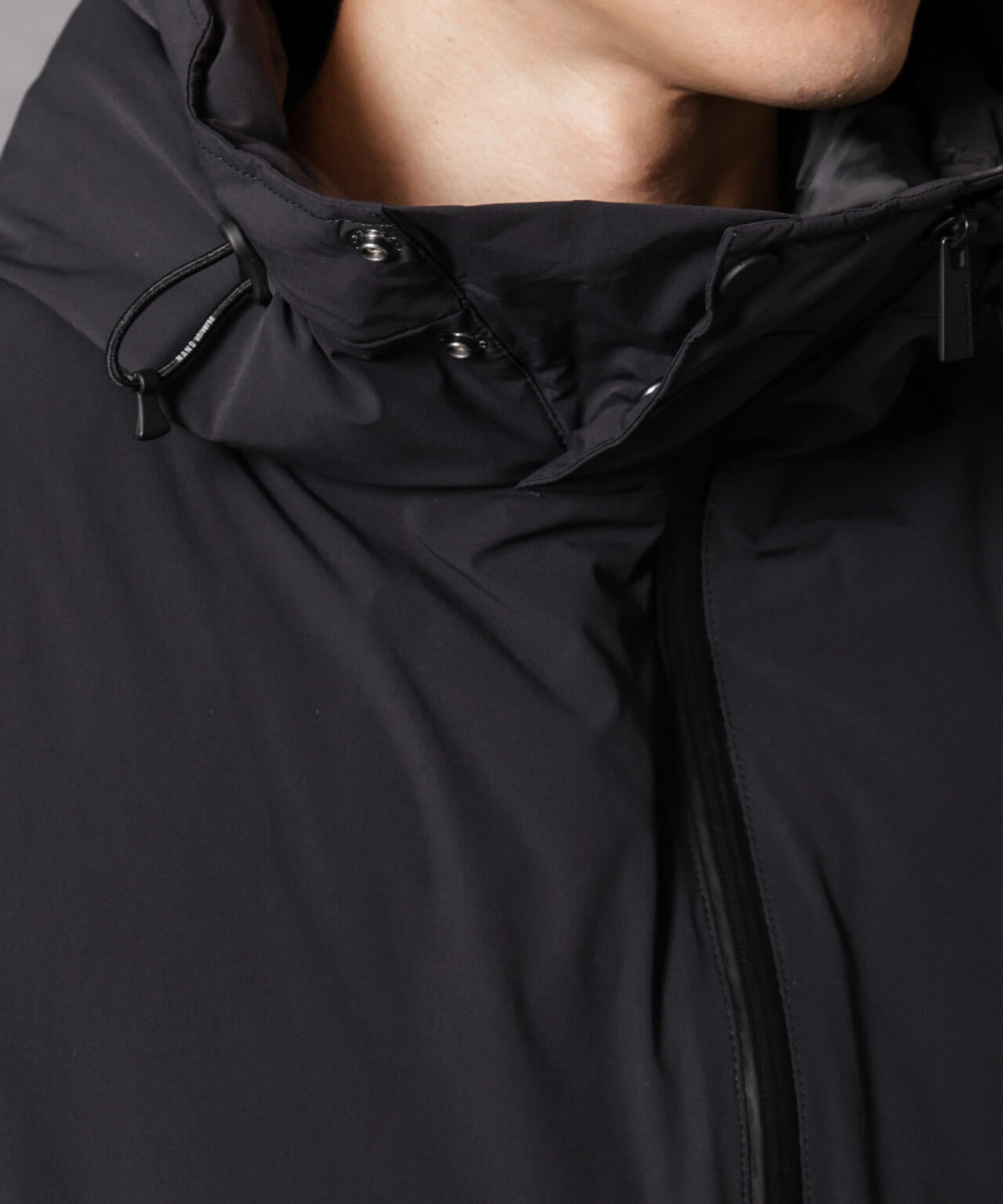 西川ダウン(R)」スポーティーフードダウン | NANO universe（ナノ