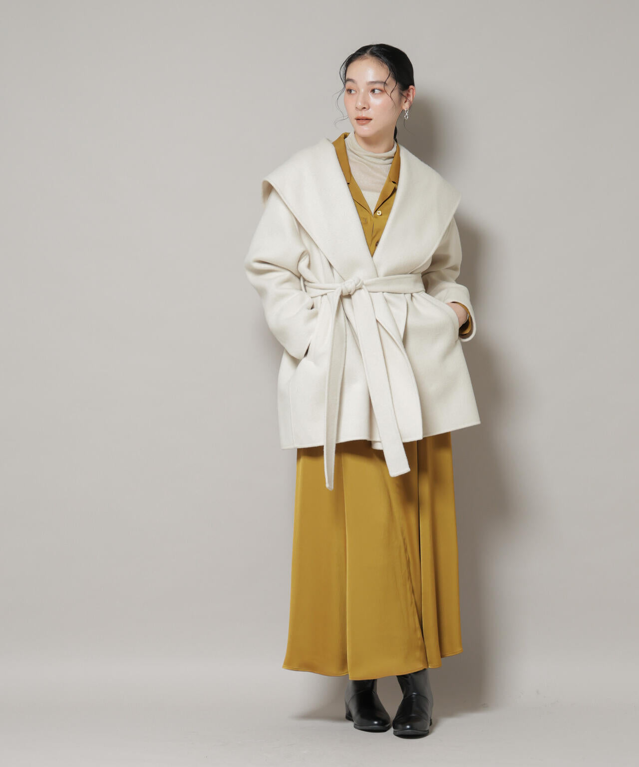 SUPER110blend リバーショールミディコート | NANO universe（ナノ