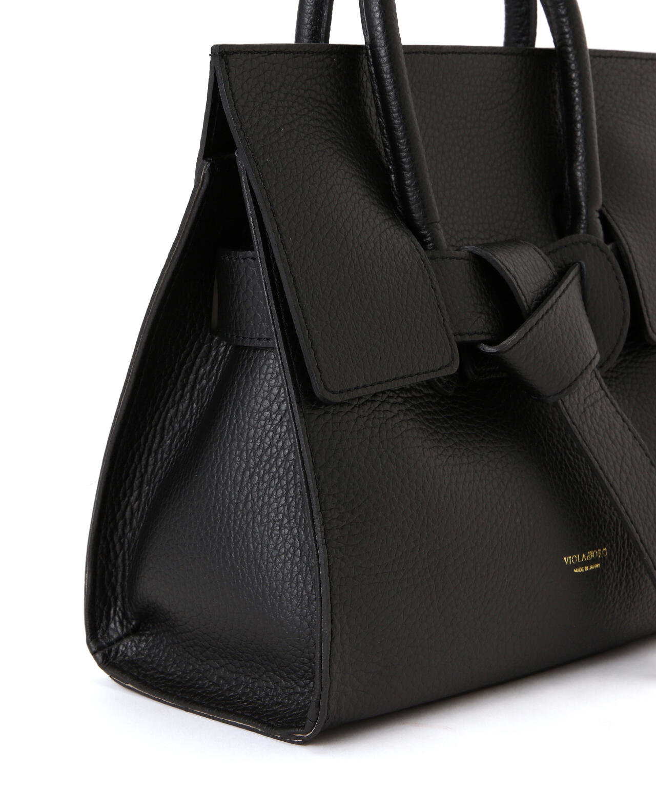 VIOLAd'ORO (ヴィオラドーロ) イタリアンWフェイスレザーベルトトート