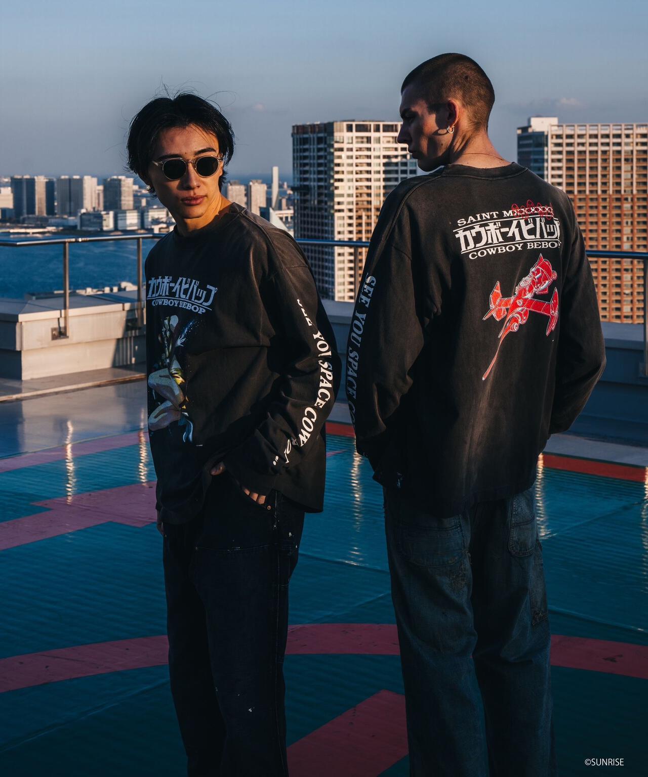 SAINT MICHAEL/セントマイケル/CB_LS TEE/COWBOY BEBOP | ROYAL FLASH