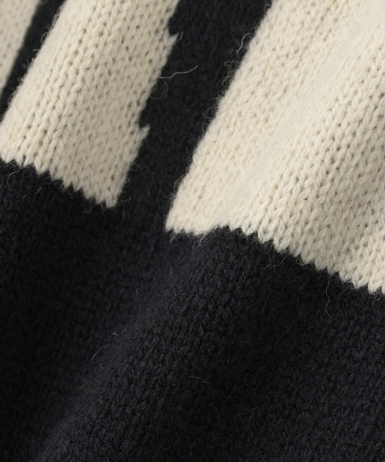 SAINT MICHAEL/セントマイケル/KLF CREW NEECK KNIT/KLF/BLACK | ROYAL