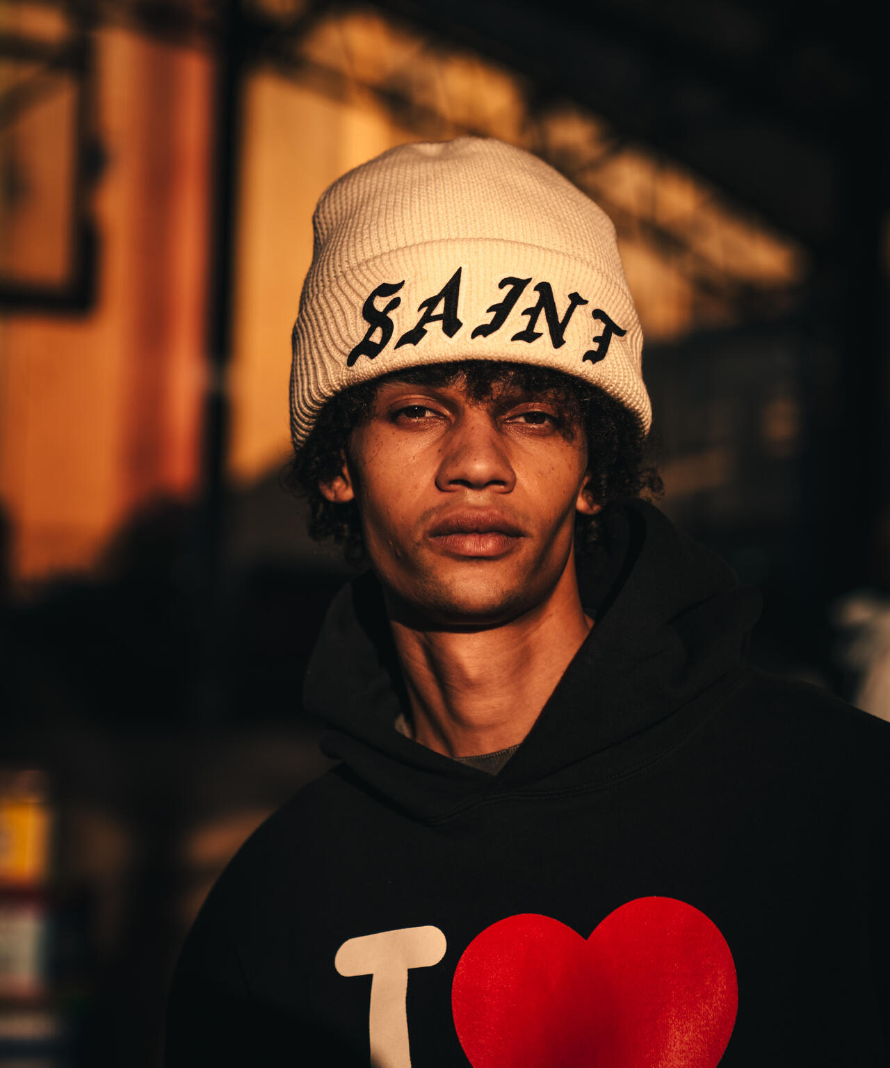 SAINT MICHAEL/セントマイケル/KNIT CAP/SAINT/WHITE | ROYAL FLASH