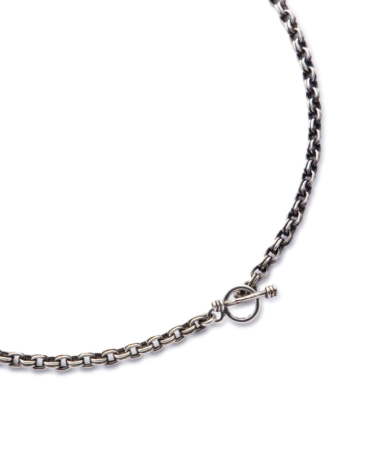 meian/メイアン/STERLING SILVER DOUBLE LINK CHAIN NECKLACE/ダブル