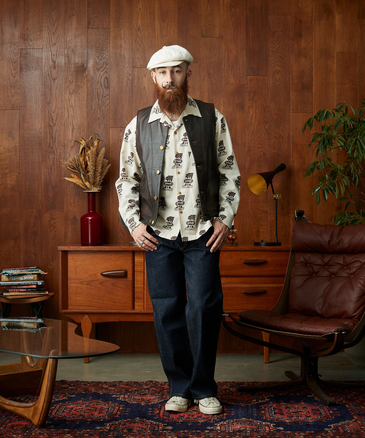 BUFFALOW LEATHER VEST/バッファロー レザーベスト | Schott（ショット