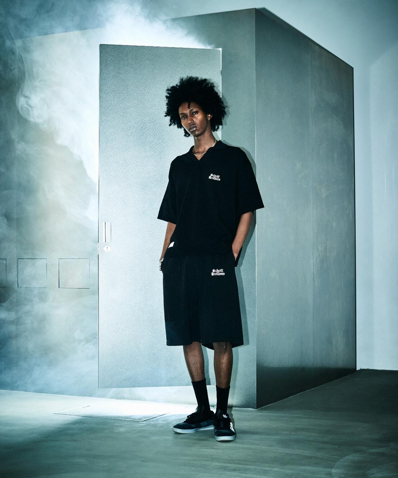 B.S S/S SKIPPER KNIT/スキッパーニット | Schott（ショット