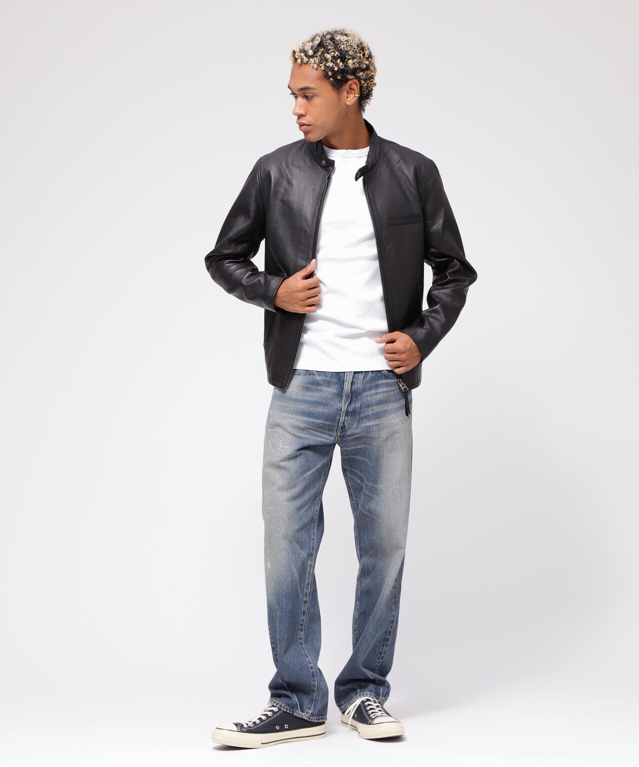 WEB&DEPOT限定】シープ シングルライダース/SHEEP SINGLE RIDERS