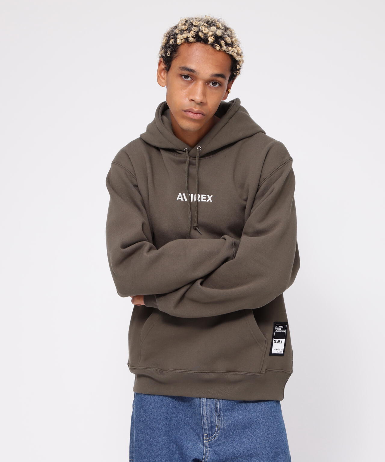 WEB&DEPOT限定》Aスター プルパーカー/ A STAR PULL PARKA | AVIREX