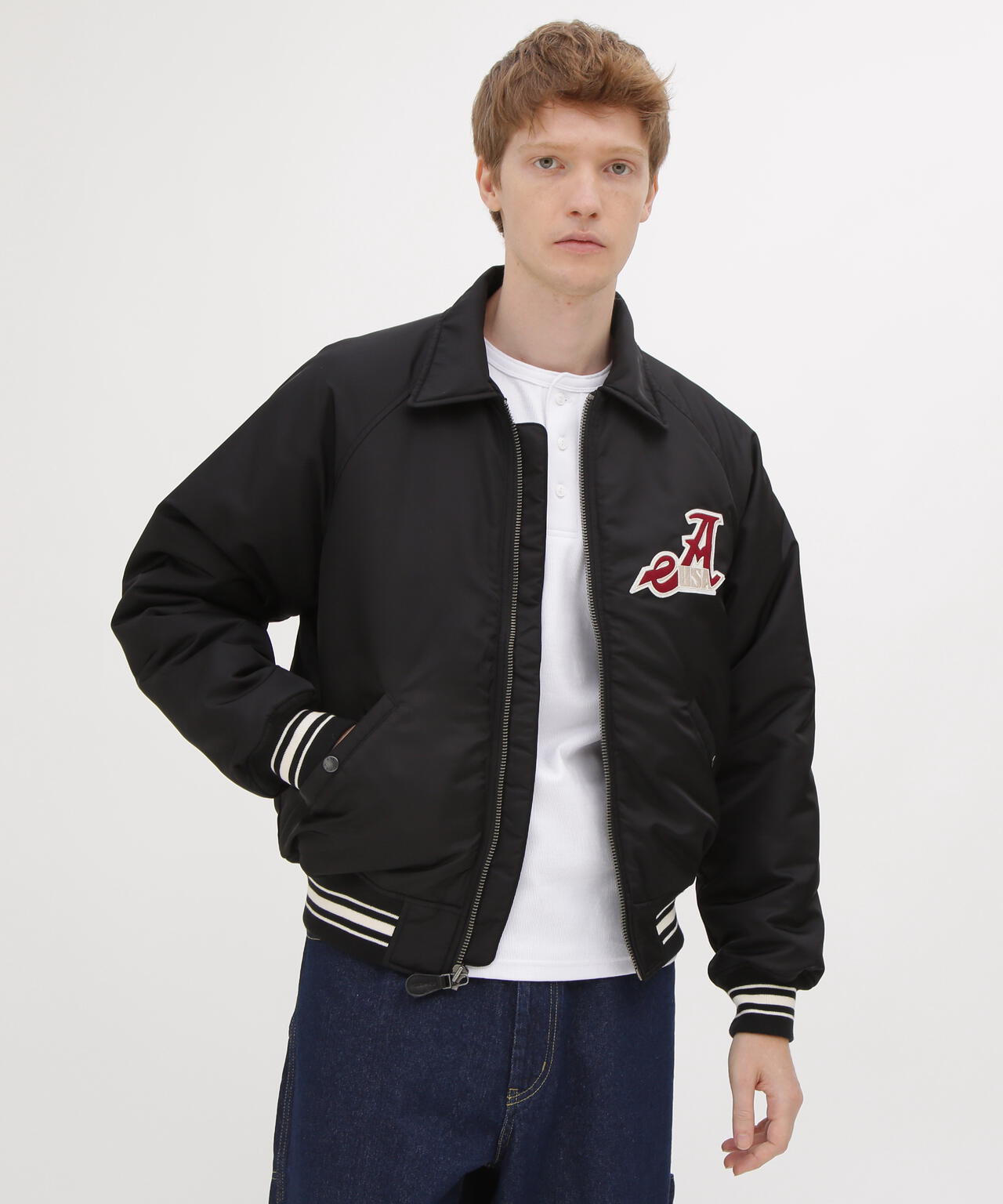 WEB&DEPOT限定》NYLON VARSITY JACKET | AVIREX（アヴィレックス