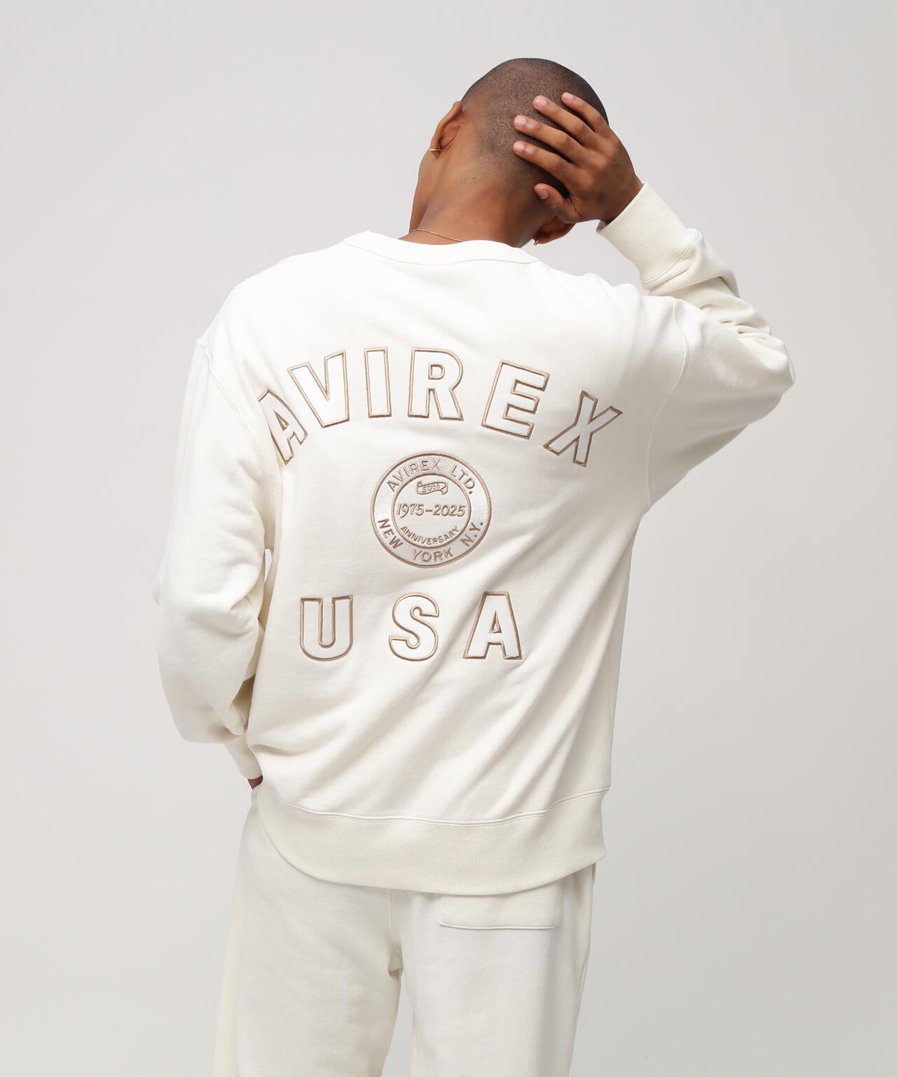 AVIREX 50th VARSITY CREWNECK SWEAT | AVIREX（アヴィレックス