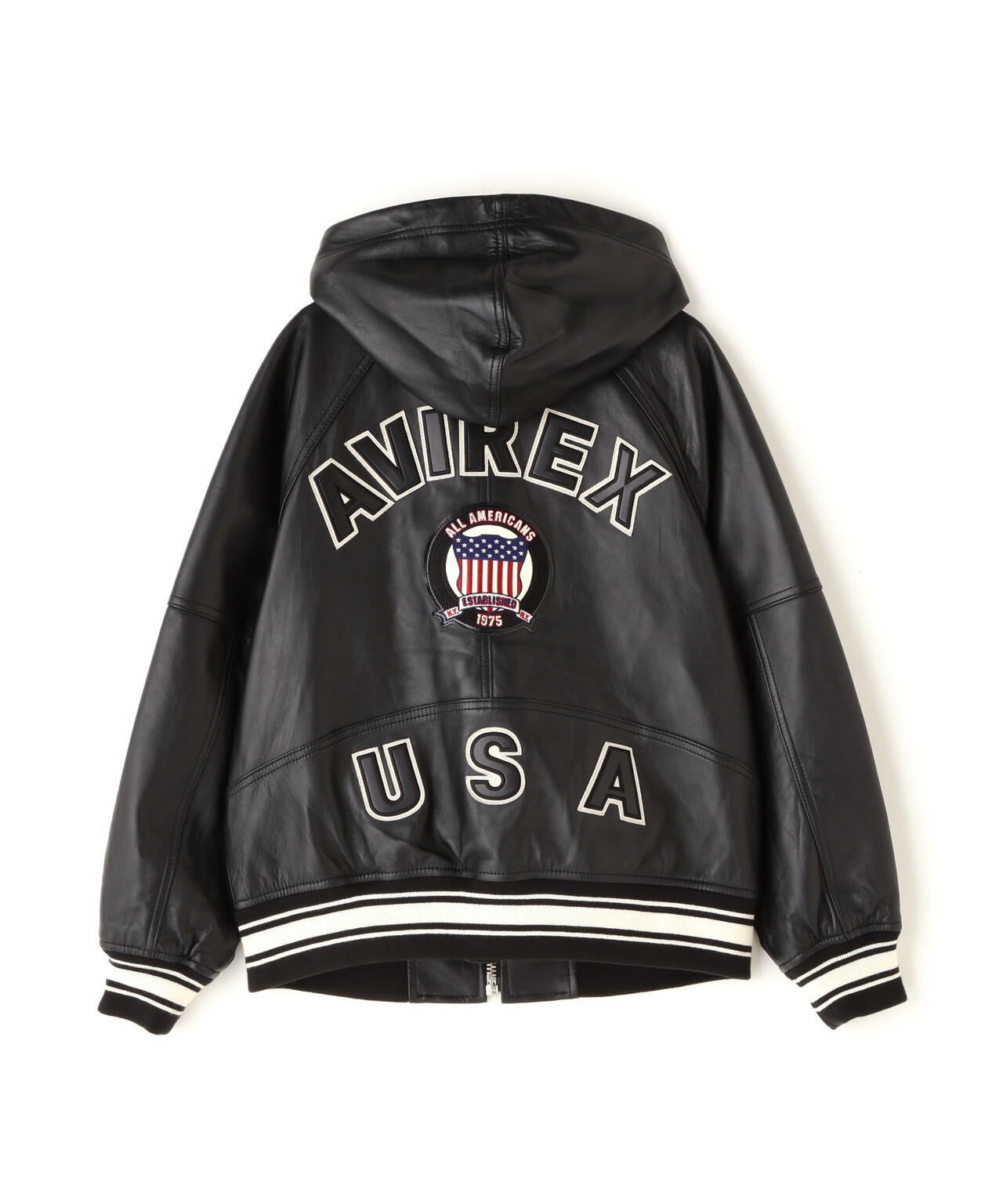 WOMAN》SIGNATURE HOODED LEATHER | AVIREX（アヴィレックス