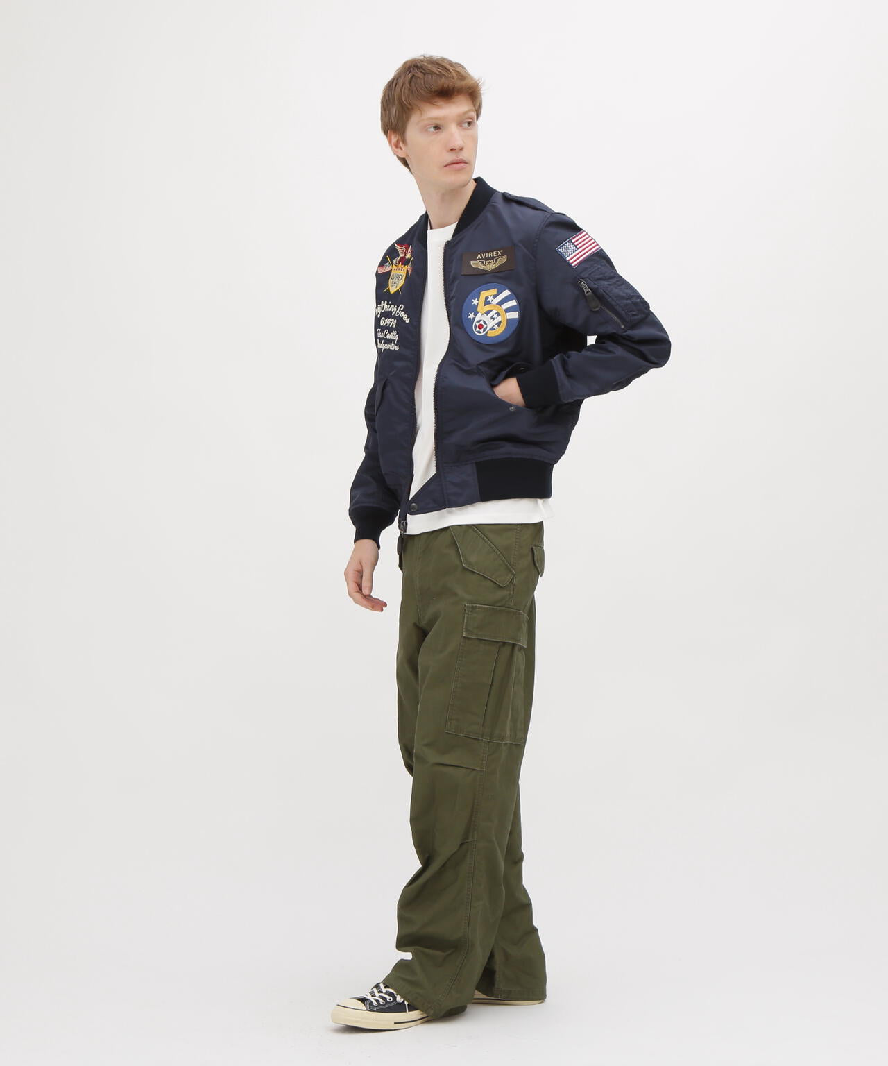 WEB＆DEPOT限定》L-2 5th AIR FORCE | AVIREX（アヴィレックス