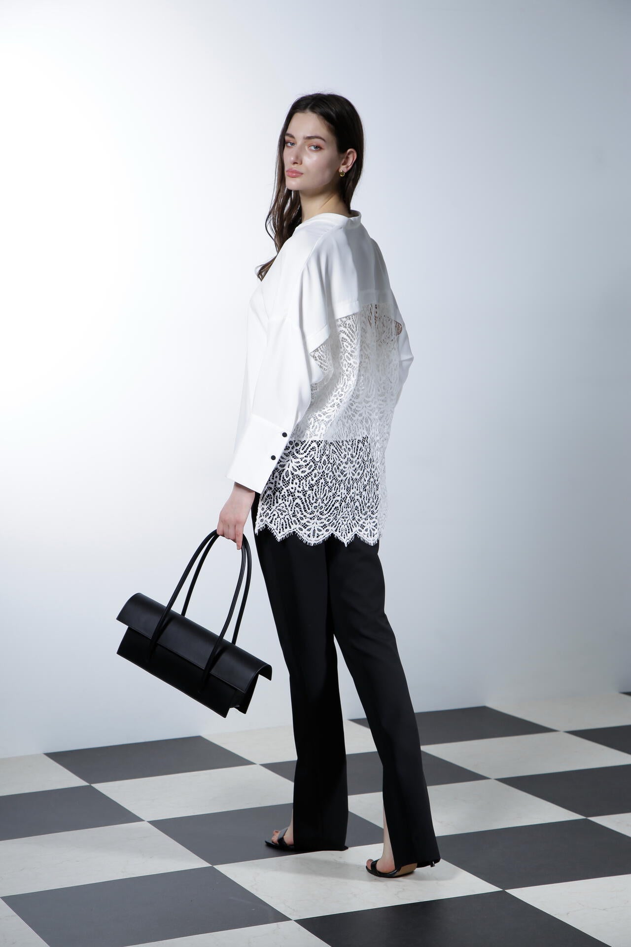 バックレースシャツ_ | Alunc（アルン） ｜【公式】通販mix.tokyo