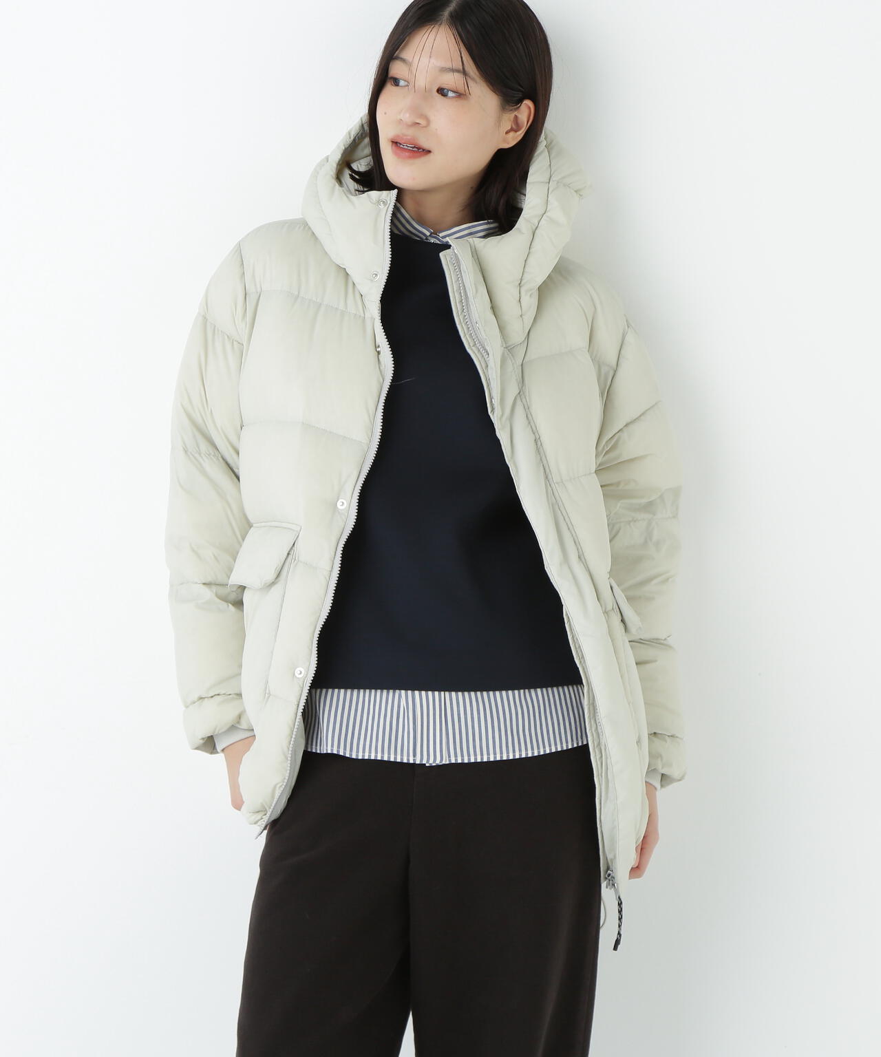 ≪WEB限定カラーあり / TAIONコラボ≫ボリュームフードダウン