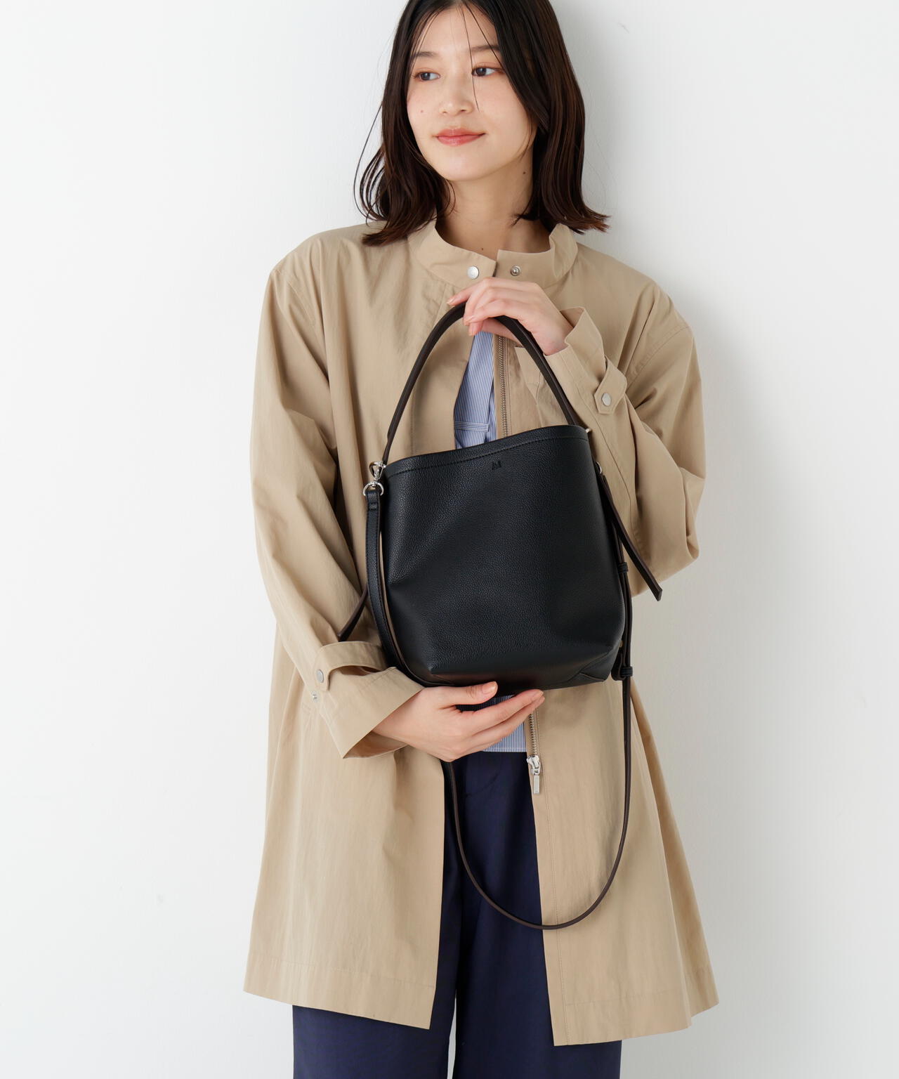 ≪＆MyuQ≫ ショルダートートバッグ | human woman（ヒューマン