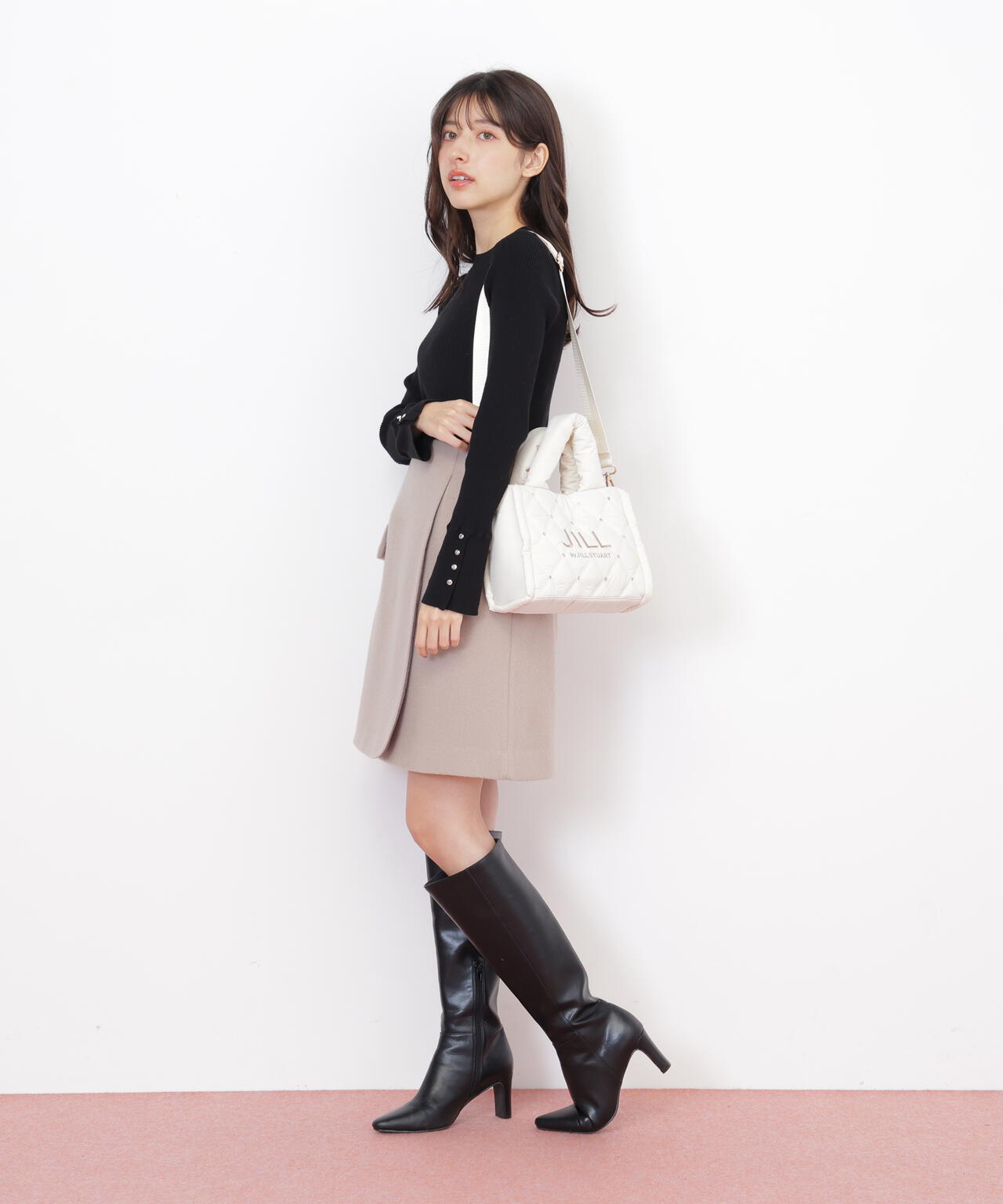 キルティングパフトートバッグ | JILL by JILL STUART（ジル バイ ジル