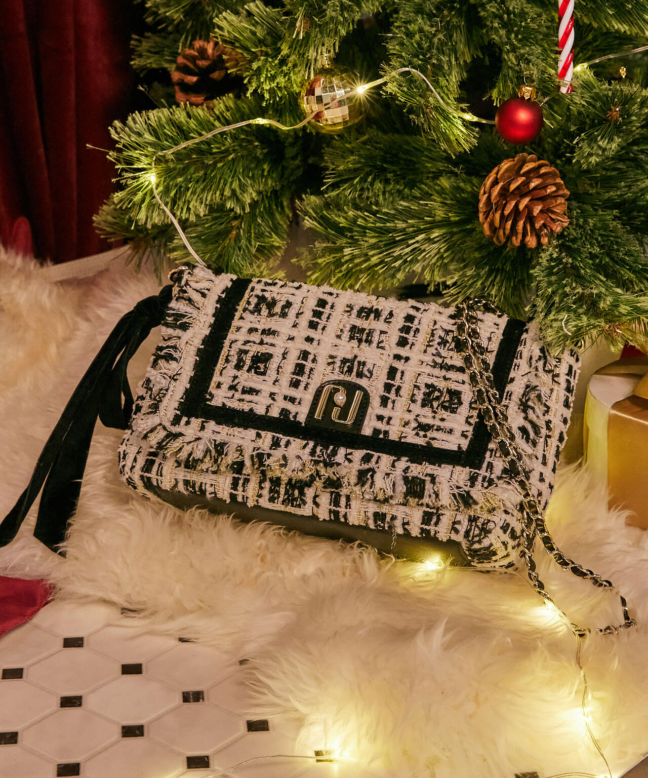 ツイードフラップバッグ | JILL by JILL STUART（ジル バイ ジル