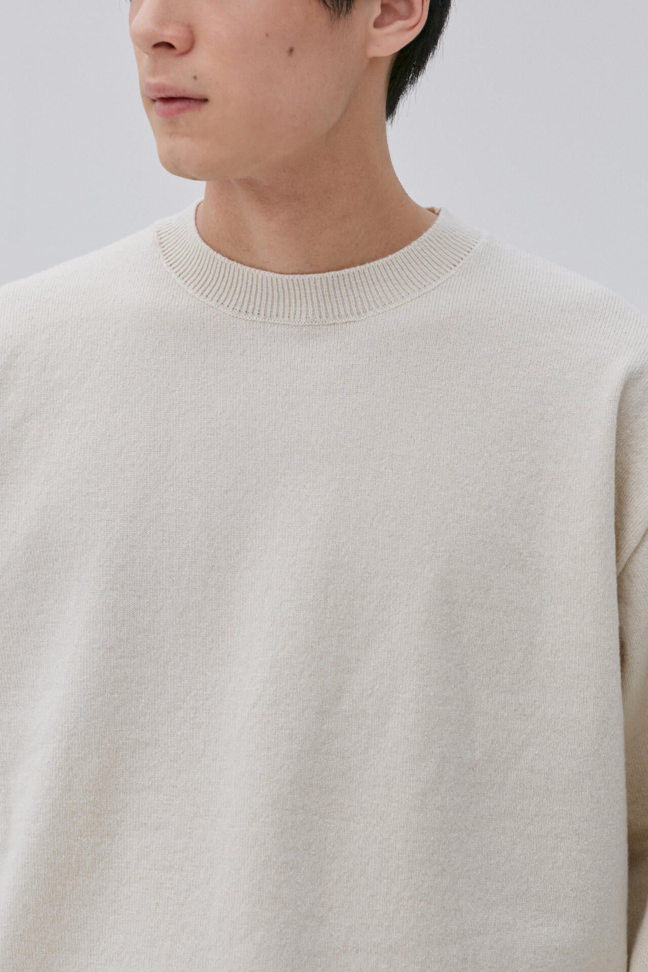 Yonetomi / RIGID CASHMERE KNIT P/O | THE LIBRARY（ザ ライブラリー