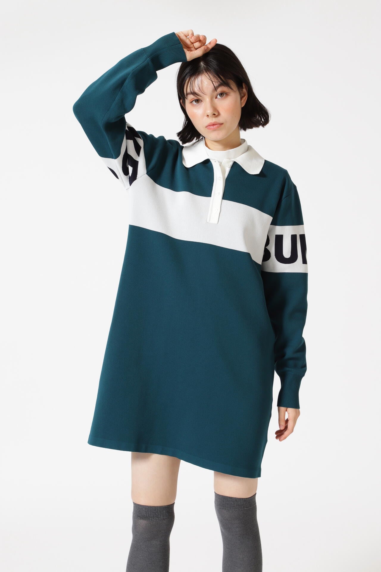 14G1×1P全面Wジャガードニットワンピース | Jack Bunny!!（ジャック