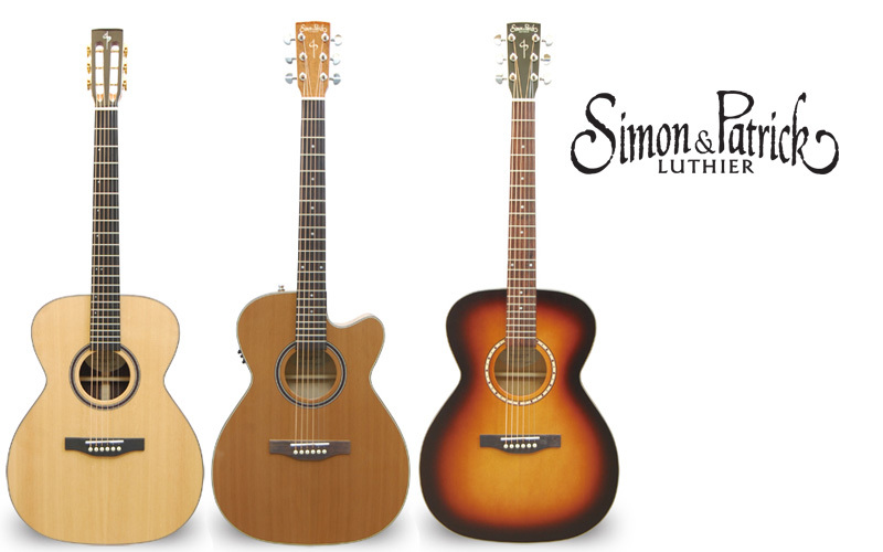 カナダの高品質アコギ☆Simon & Patrick(サイモン&パトリック