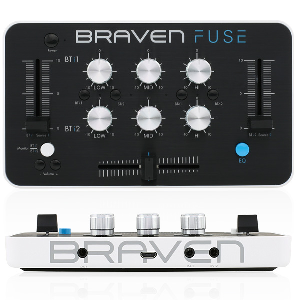 BRAVEN(ブラヴェン) FUSE ポータブル&ワイヤレスDJミキサー登場！野外