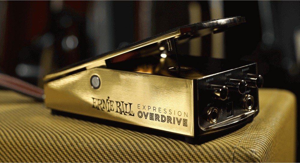 新発売】ERNIE BALL から輝くエフェクターEXPRESSION OVERDRIVE 6183