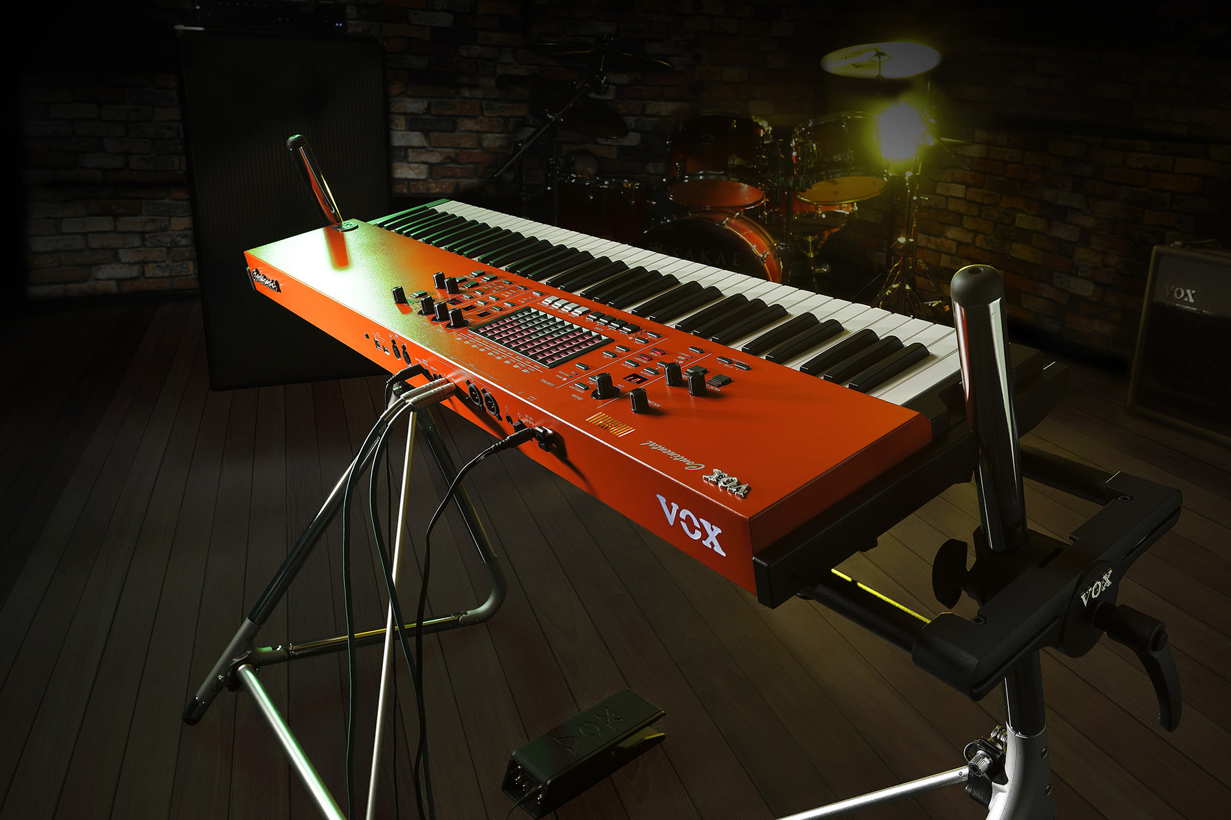 完全ライブ仕様！プレイヤーのためのステージ・キーボード「VOX