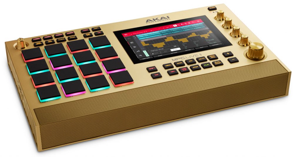 限定カラー「MPC Live II Gold」が登場!! | DJ機材/PCDJ/電子ドラム