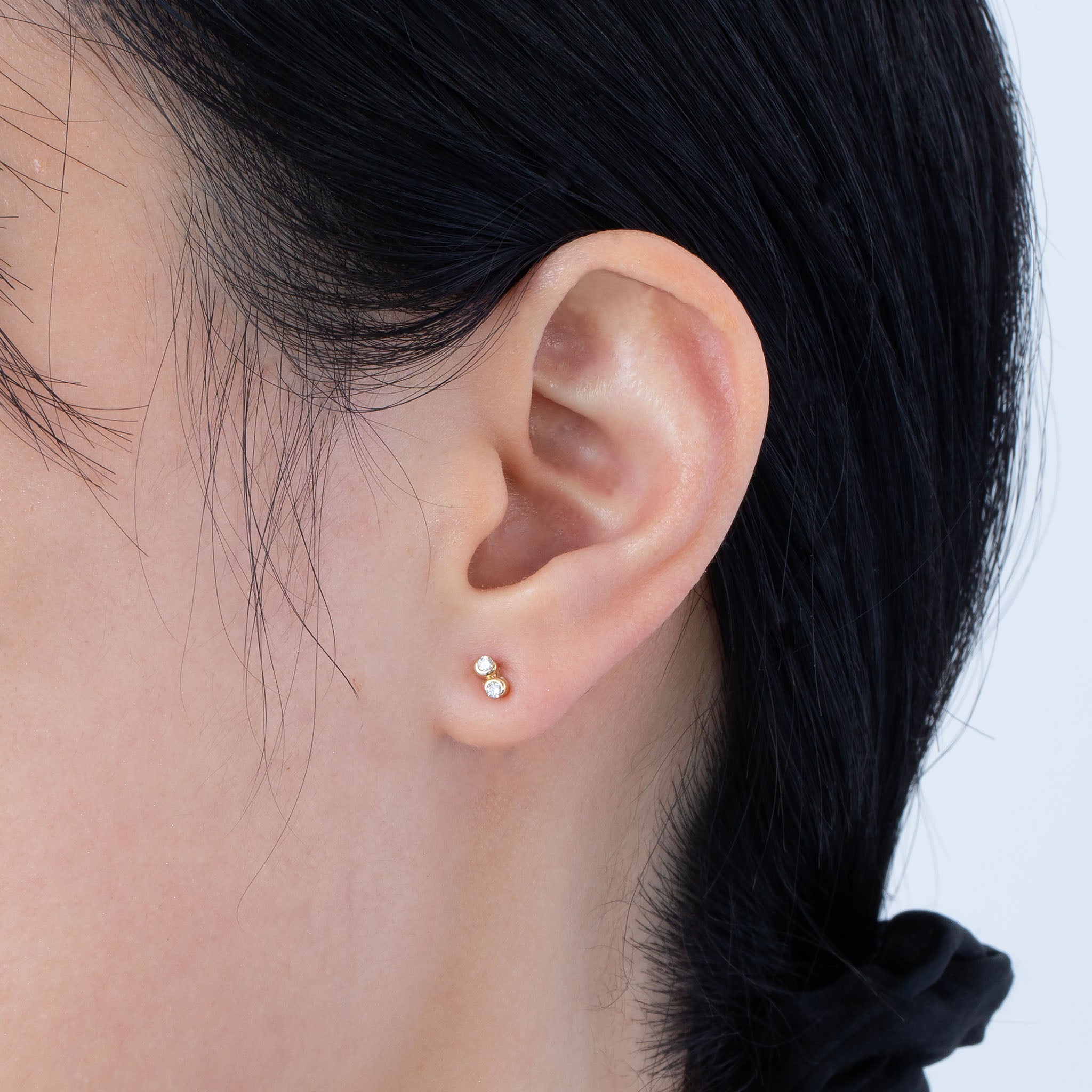 K10ピアス アーウィン ダイヤ｜MONATELIER（モナトリエ）公式｜K10 一