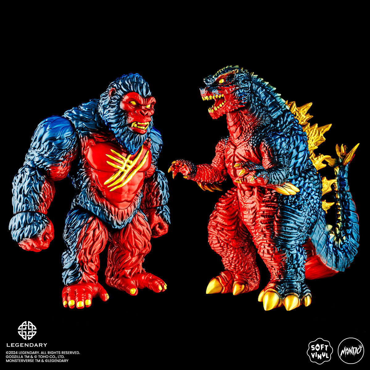 Godzilla x Kong: The New Empire - Kong Soft Vinyl Figure - Retro