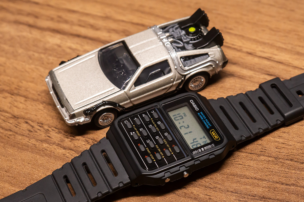 カシオのBTTFコラボウォッチ発売 | b's mono-log