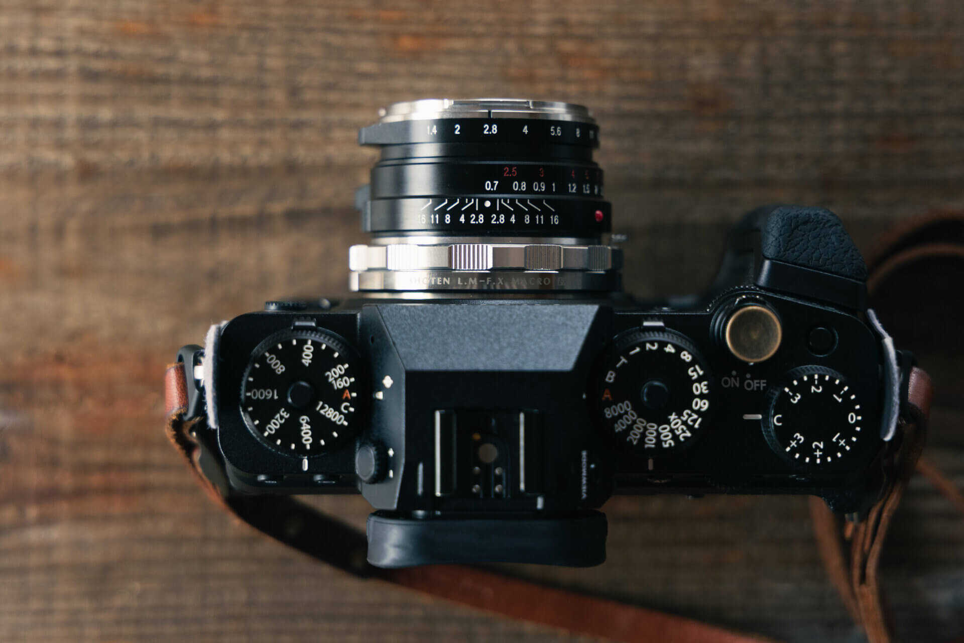 焦点工房のヘリコイドアダプター SHOTEN LM-FX Mレビュー。FUJIFILM X