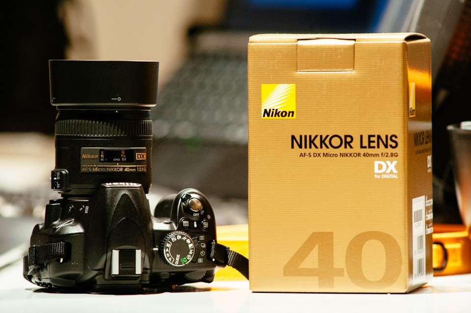 ニコンのマクロレンズAF-S DX Micro NIKKOR 40mm f/2.8Gレビュー