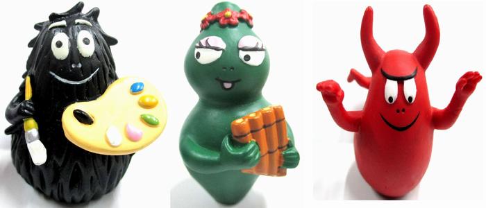 並べて楽しい♪バーバパパファミリーの子供たちのヨーロッパ製