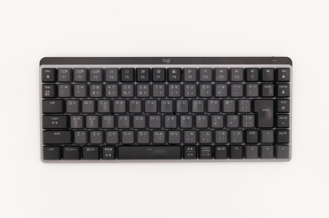 Logicool MX Mechanical Mini レビュー／打鍵感は良いが、使いこなすに