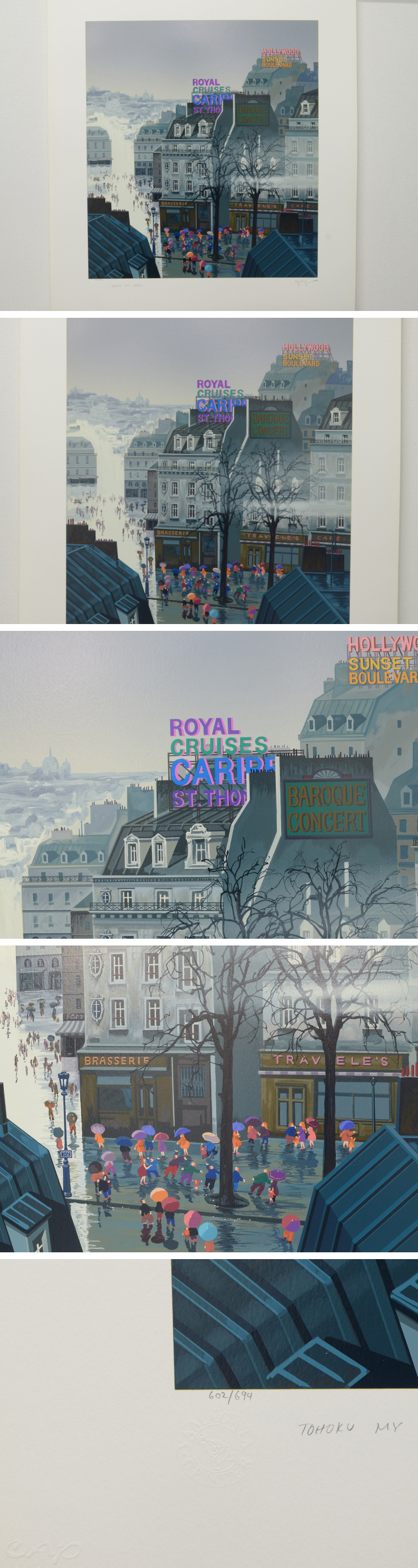 クレス・オルデンバーグ「作品」限定100部版画作品、ポップ・アートの