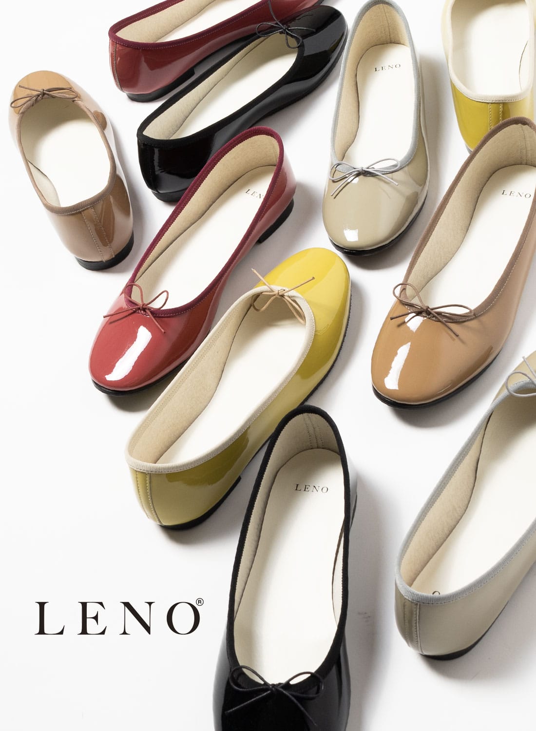 BALLET SHOES PATENT|バレエシューズ パテントレザーバレエシューズ