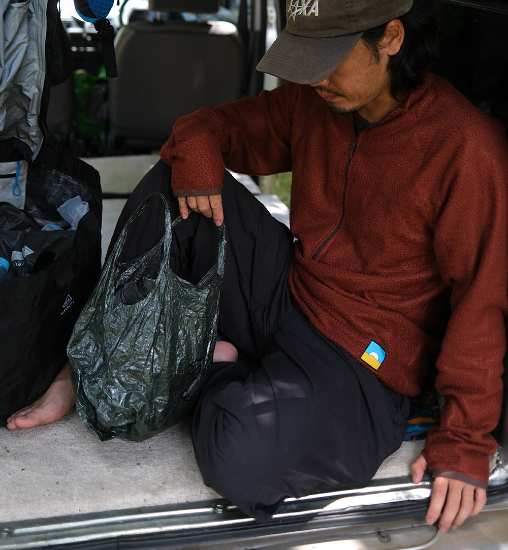 Senchi Designs 90 CREWNECK W/ HALF ZIP / センチデザイン 90クルー