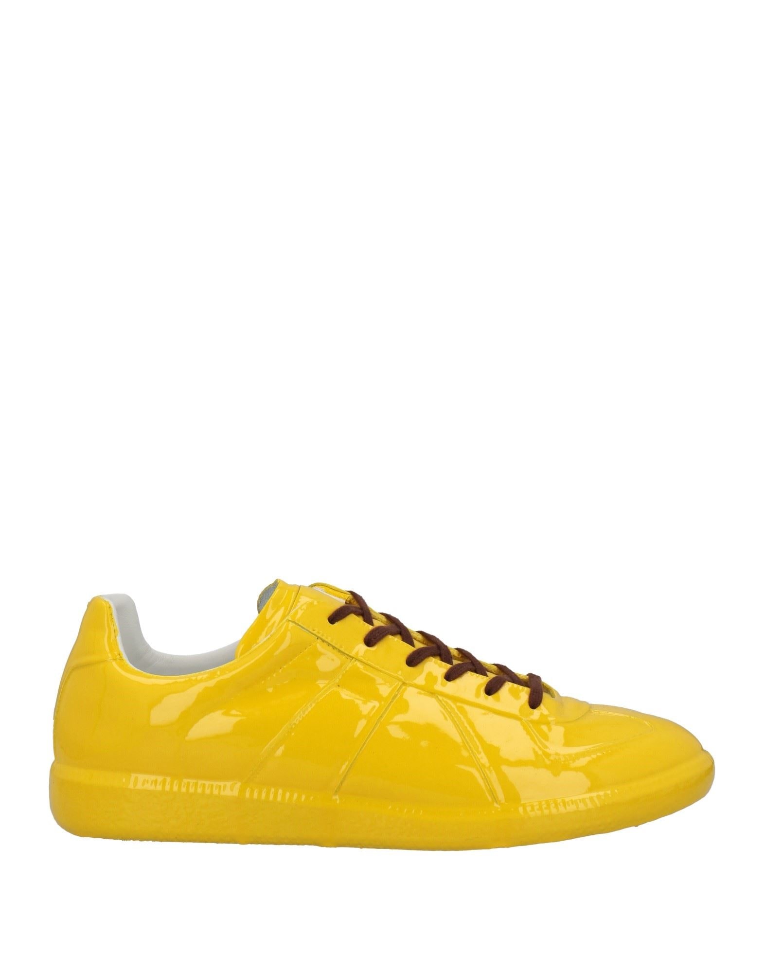 MAISON MARGIELA Footwear | Yellow Men's Sneakers | YOOX