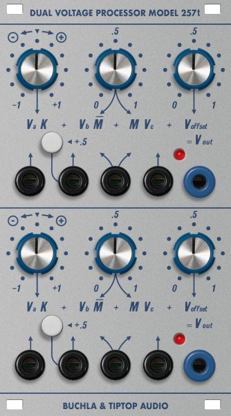 Tiptop Audio Buchla 257t - Eurorack Module on ModularGrid