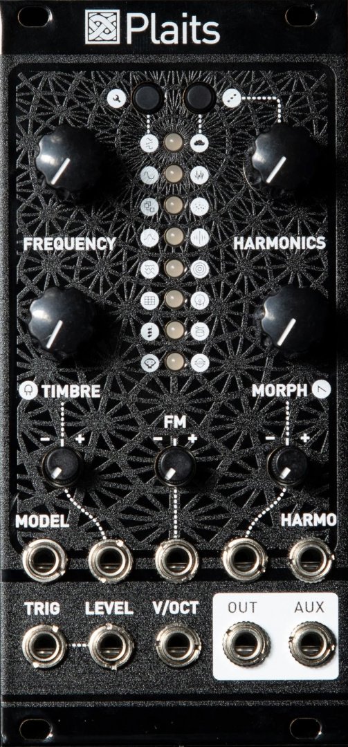 Other/unknown Mutable Instruments Plaits (Black Textured Aluminum