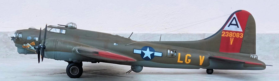 Revell 1/48 B-17G Flying Fortress, by Spiros Pendedekas