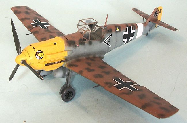 Eduard 1/48 Bf-109E-7/trop, by Tom Cleaver