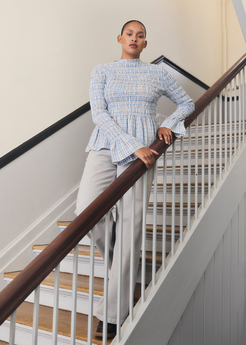 Shop MagdaMD LS top - Check – Modström COM