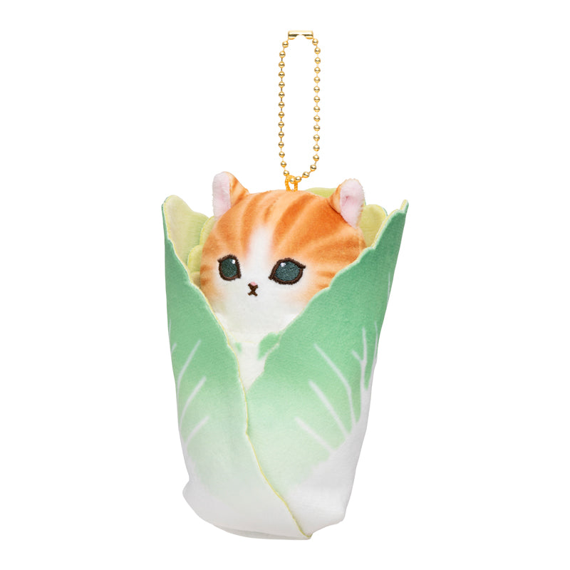 mofusand mofumofu Marche Freshly Picked Meow Mascot Keychain (Napa