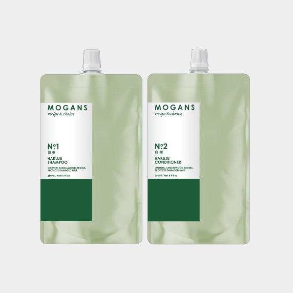 ノンシリコン アミノ酸 シャンプー&コンディショナー白樹（はくじゅ