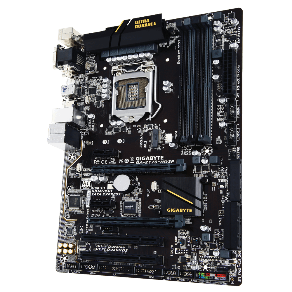 Gigabyte GA-Z170-HD3P - Motherboard Specifications On MotherboardDB