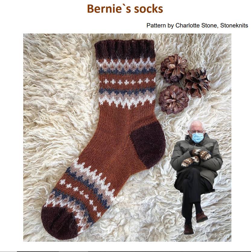 Bernie's Socks by Stone Knits