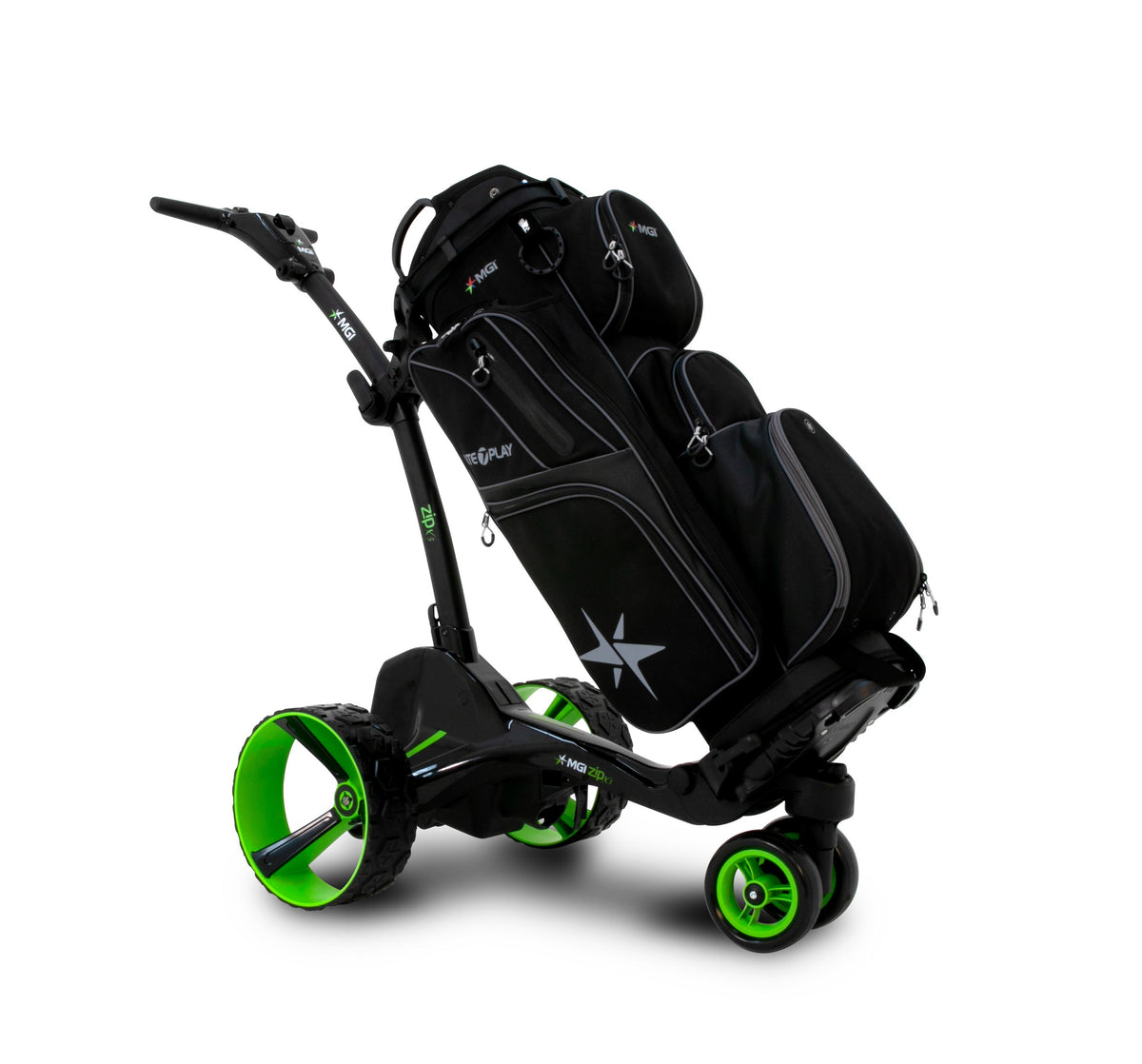 MGI Zip X5 Electric Golf Trolley - Free Accessories Bundle
